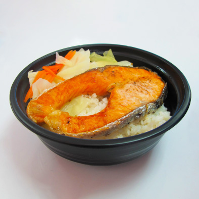 Food container-lunch Bowls salmon fish model - YBL