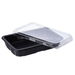 Plastic microwaveable box YYE200G-1