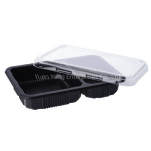 Plastic microwaveable box YYE200G-2