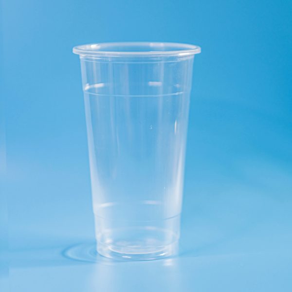 แก้วพลาสติกใส 22oz YY700 มุมด้านหน้า