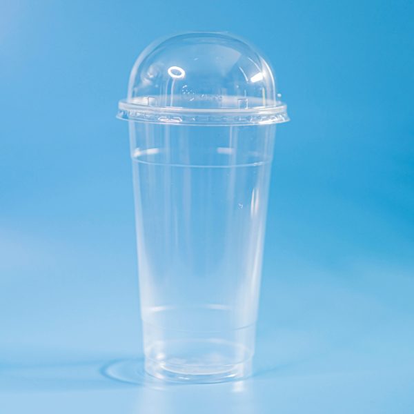 Disposable Plastic Cup 22oz รุ่น YY700 และ ฝาโดม