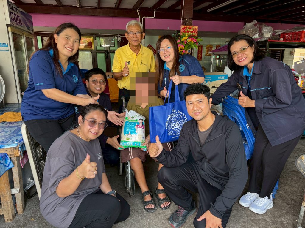 CSR ข้าวสารอาหารแห้ง เพื่อผู้ป่วยติดเตียง