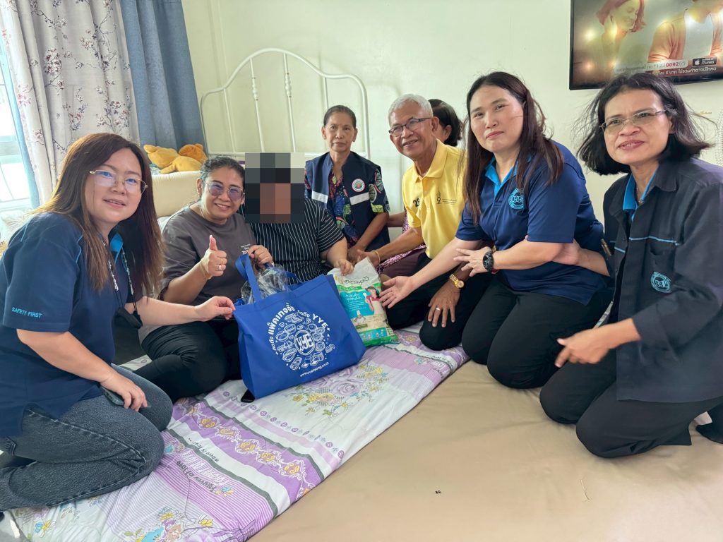 CSR ข้าวสารอาหารแห้ง เพื่อผู้ป่วยติดเตียง